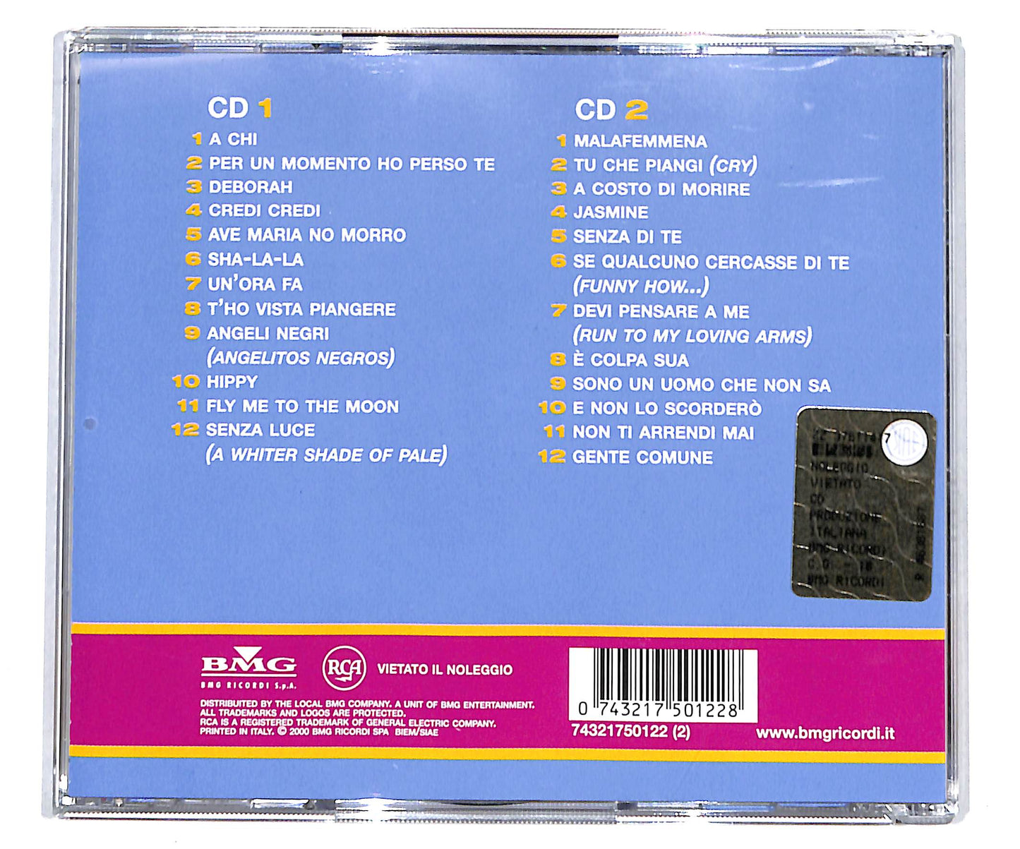 EBOND Fausto Leali - I Grandi Successi Originali CD CD135016