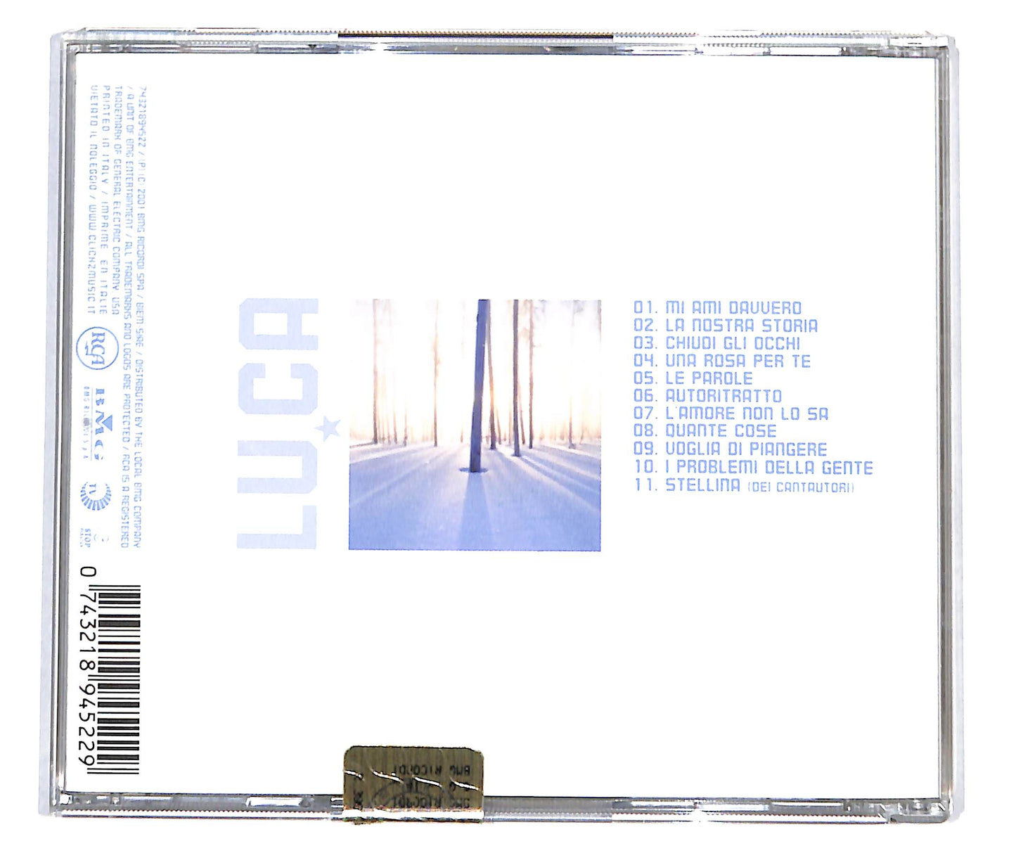 EBOND Luca Carboni - LuCa CD CD135019