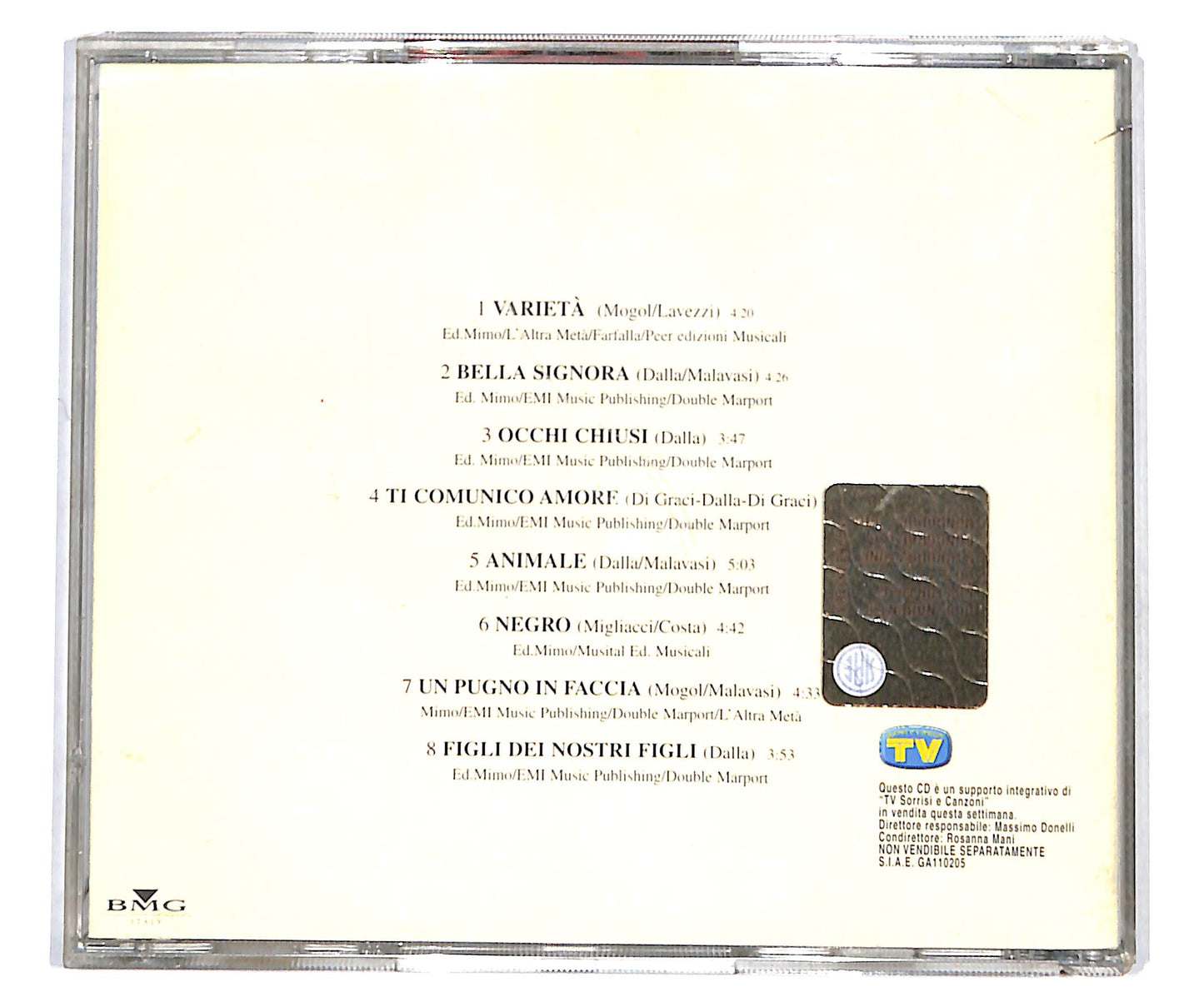 EBOND Gianni Morandi - Varieta EDITORIALE CD CD135110