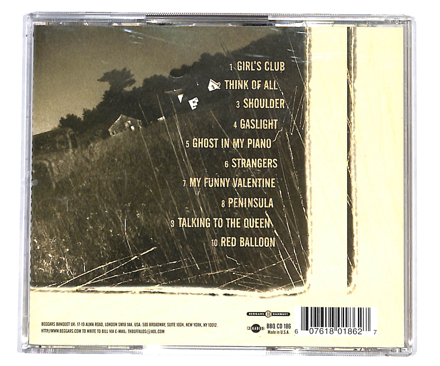 EBOND Bill Janovitz - Lonesome Billy CD CD135136