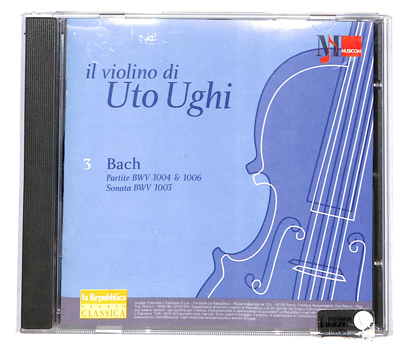 EBOND Bach Uto Ughi - Partite BWV 1004 & 1006 Sonate BWV 1003 CD CD135150