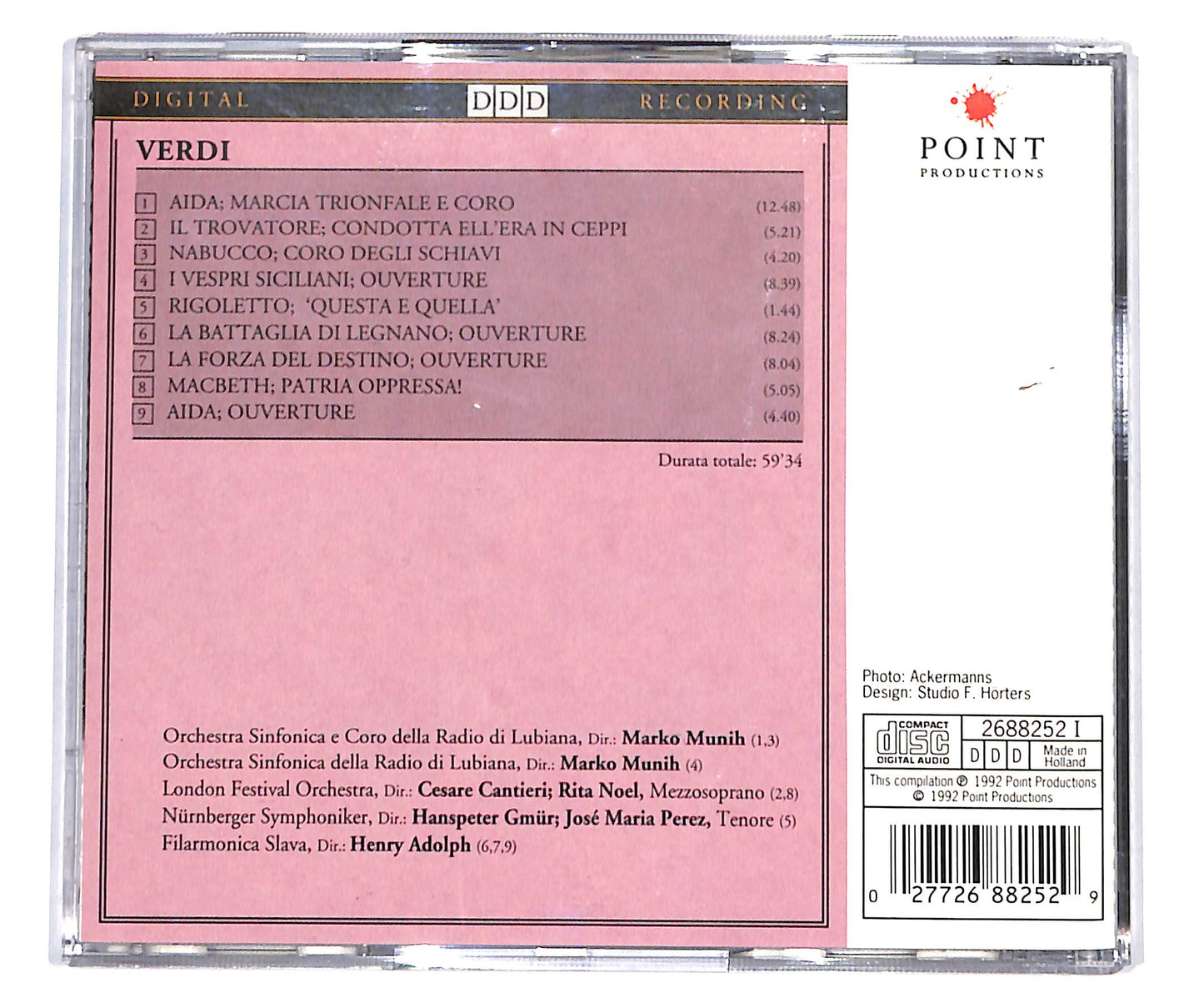 EBOND Verdi - Lo Mejor de Verdi CD CD135156