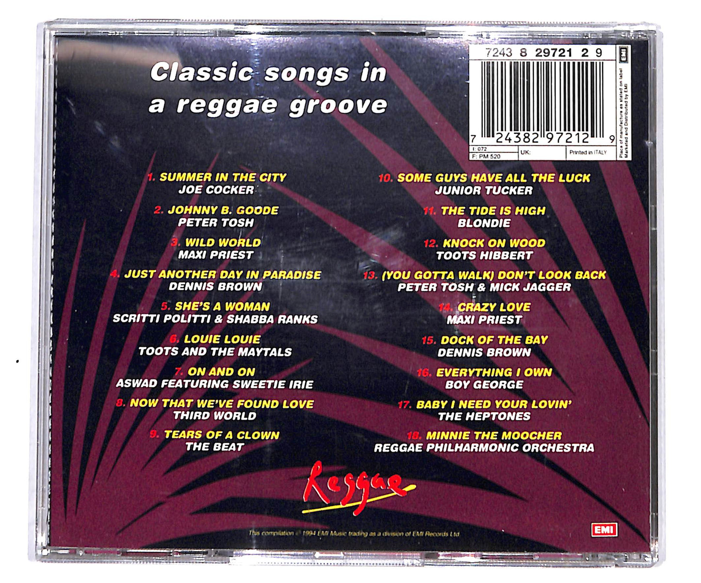 EBOND Various - Classic Songs In A Reggae Groove CD CD135237