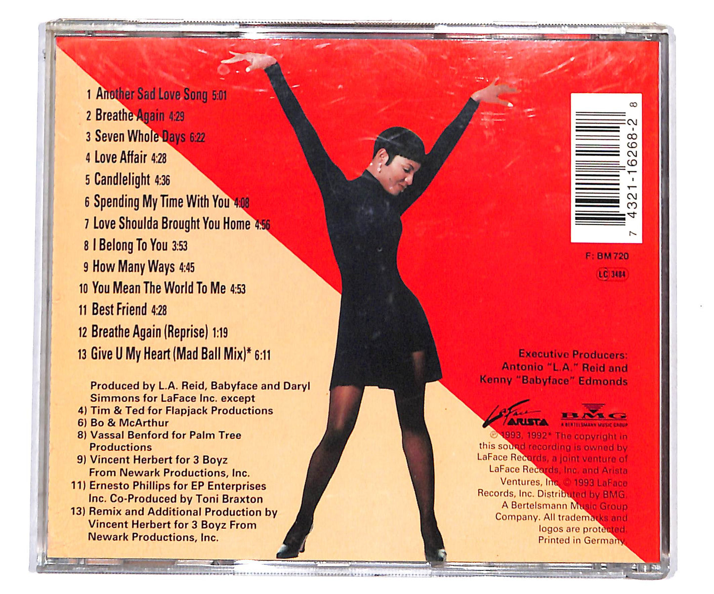 EBOND Toni Braxton - Toni Braxton CD CD135301