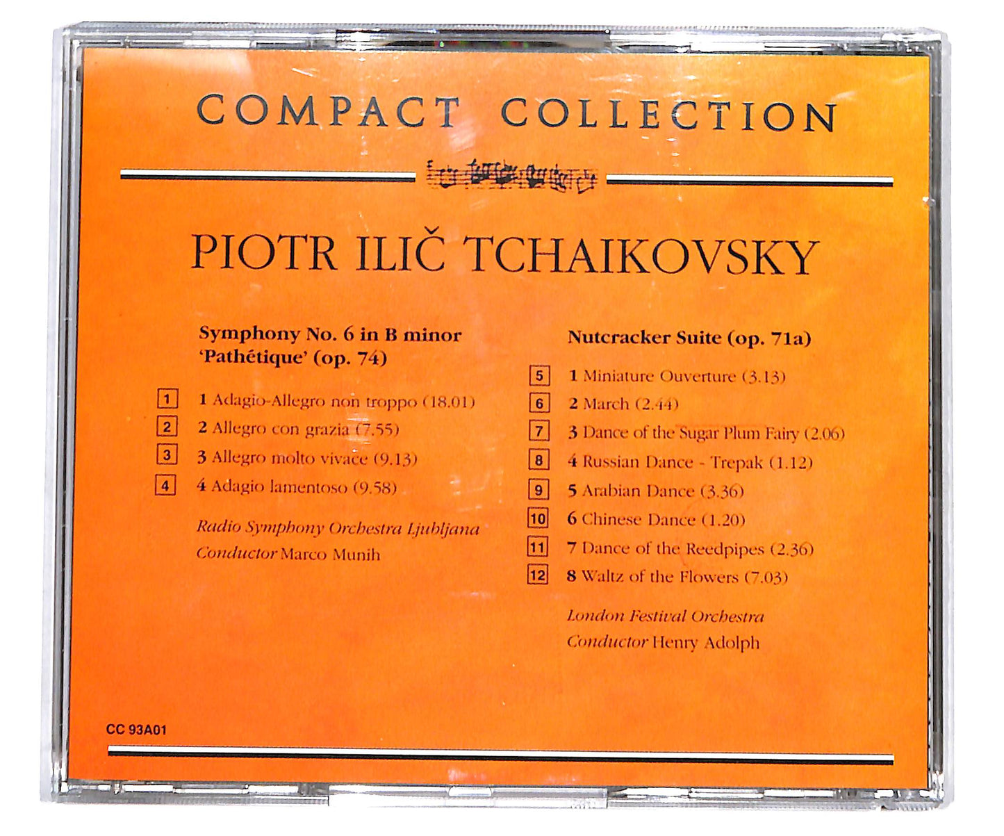 EBOND Ciaikovski - I Capolavori: Sinfonia N. 6 In Si Minore Patetica CD CD135306