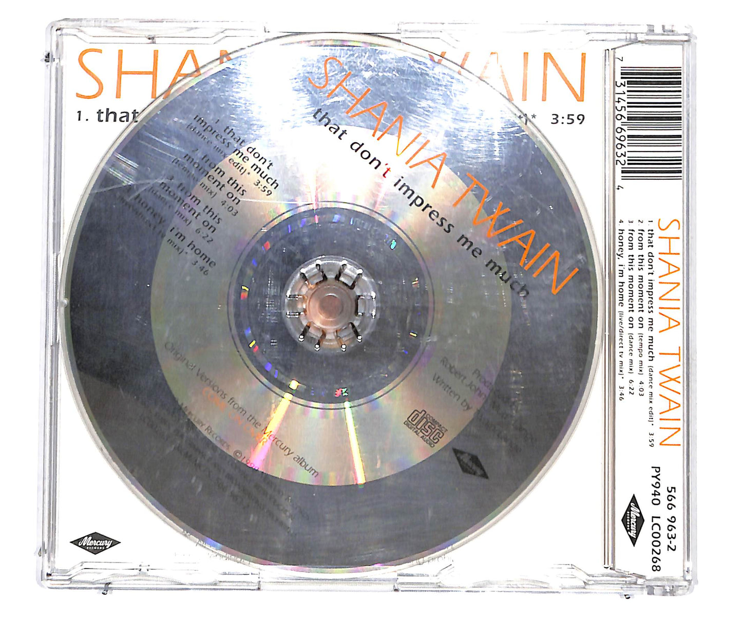 EBOND Shania Twain - That Don't Impress Me Much CD CD135307