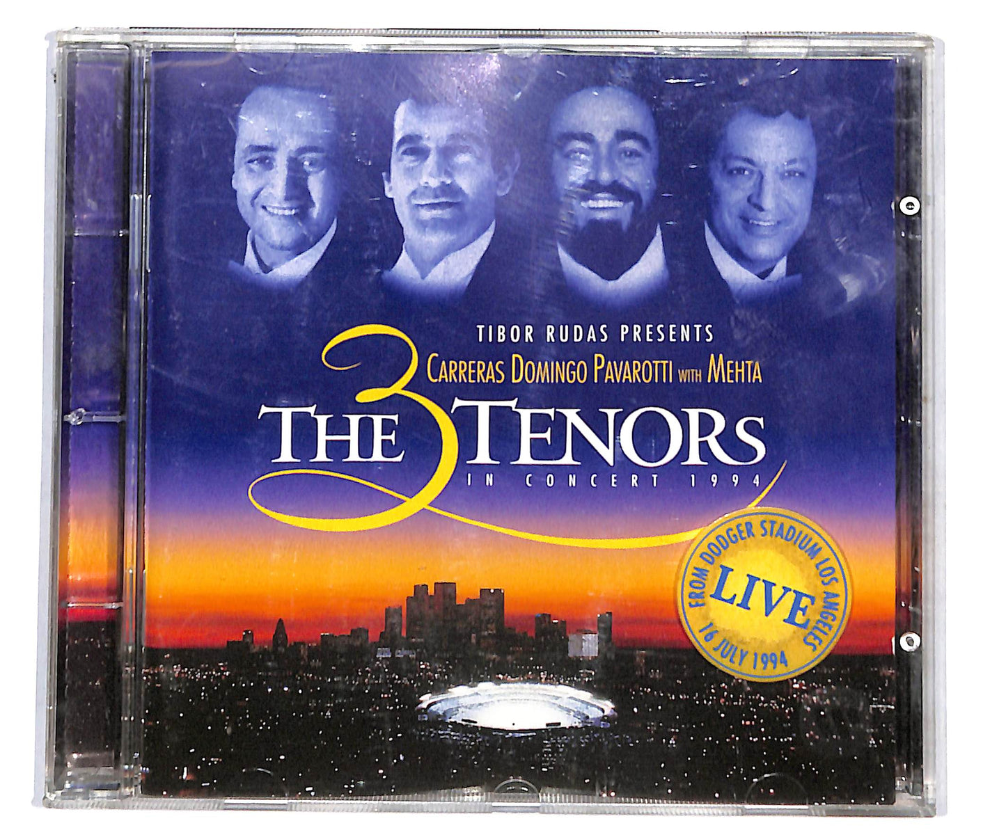 EBOND The 3 Tenors In Concert 1994 - Carreras Domingo Pavarotti CD CD135325
