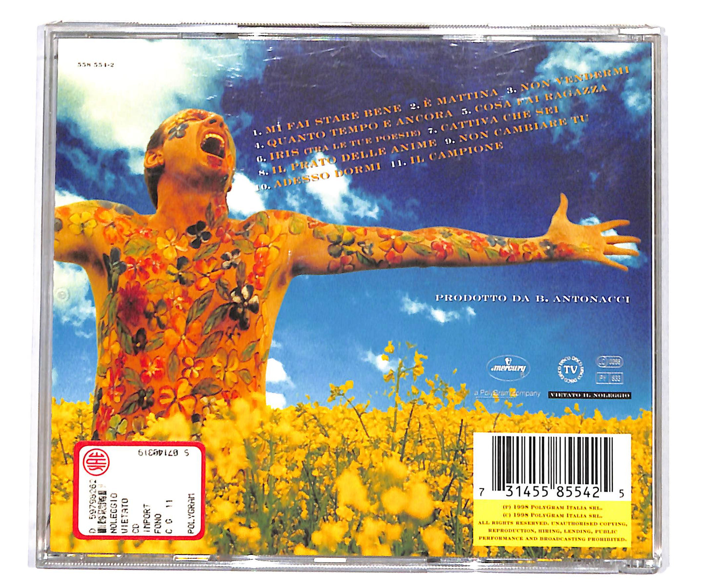 EBOND Biagio Antonacci - Mi Fai Stare Bene CD CD135335