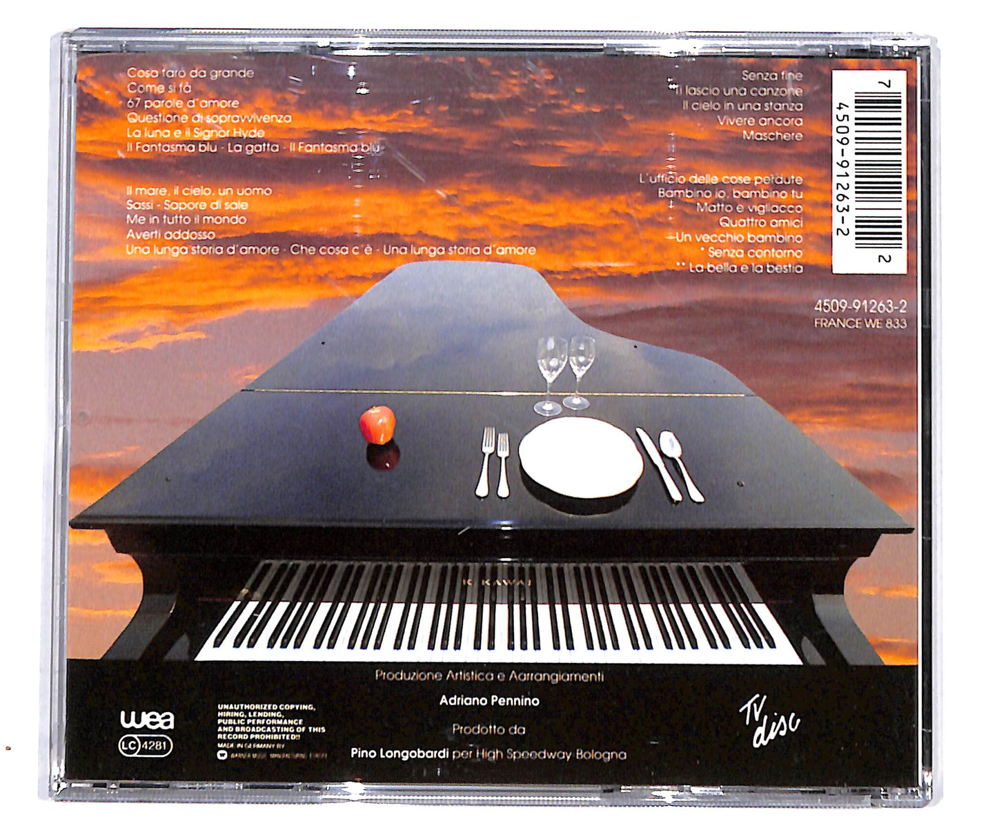 EBOND Gino Paoli - Senza Contorno Solo...Per Un'Ora CD CD135339