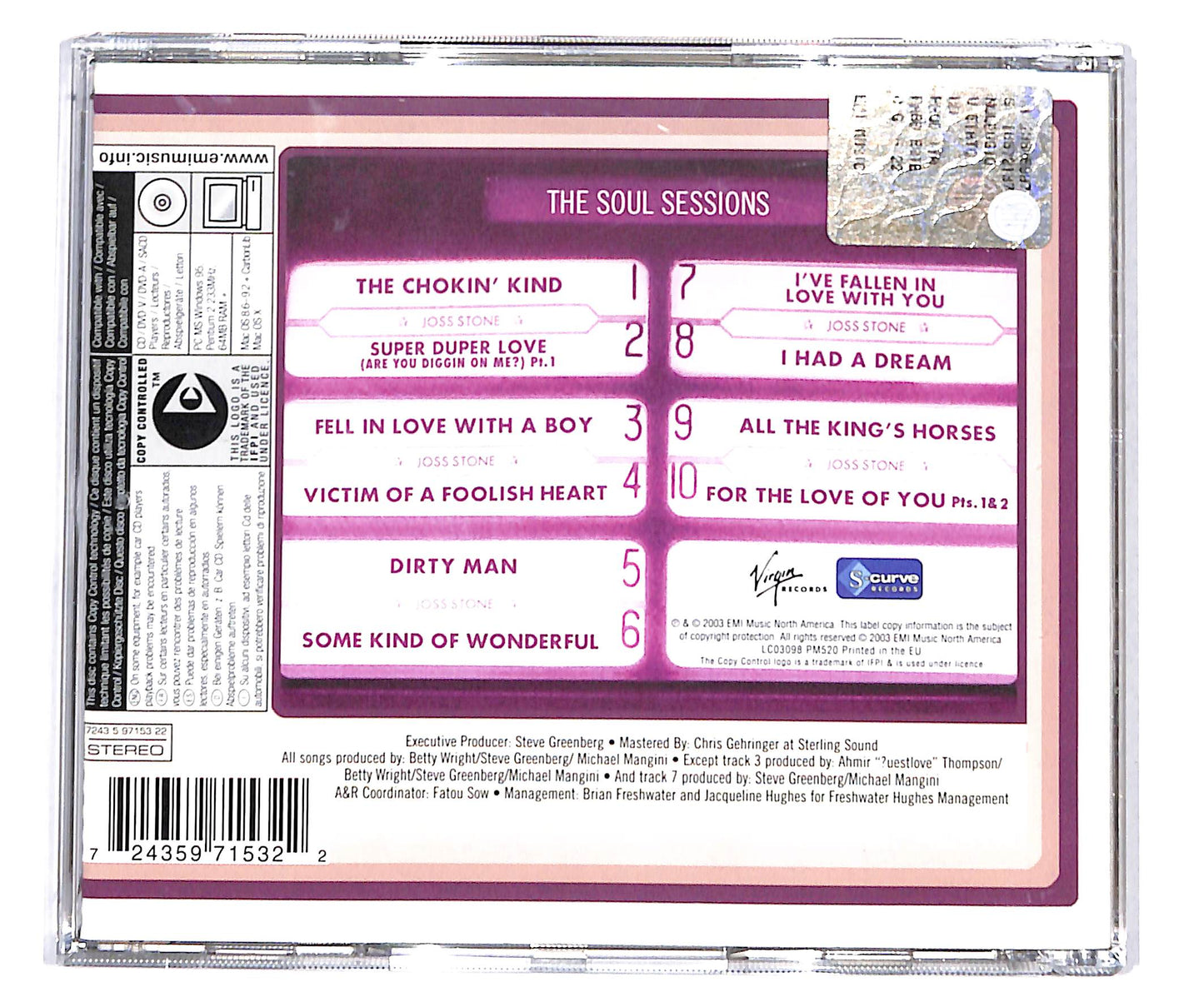 EBOND Joss Stone - The Soul Sessions CD CD135341