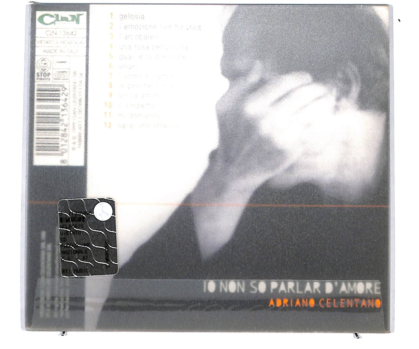 EBOND Adriano Celentano - Io Non So Parlar D'Amore DIGIPACK CD CD135343