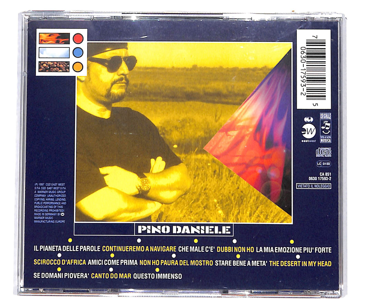 EBOND Pino Daniele - Dimmi Cosa Succede Sulla Terra CD CD135350