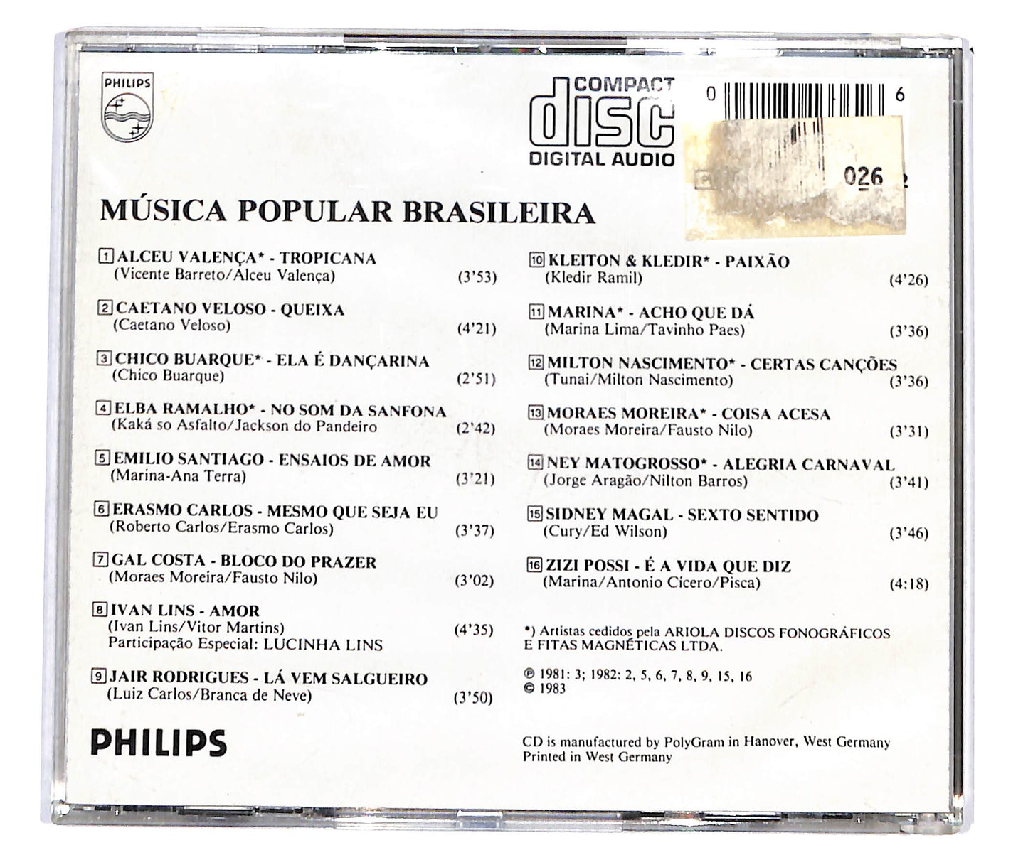 EBOND Various - M.P.B. Musica Popular Brasileira CD CD135356