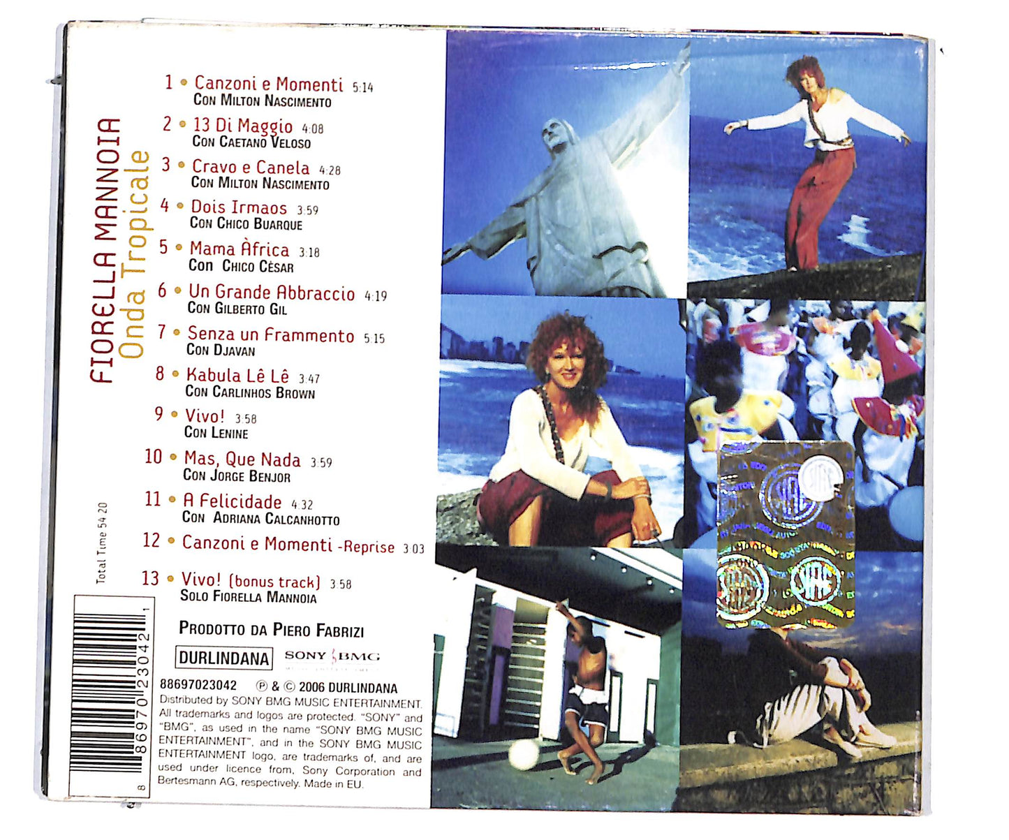 EBOND Fiorella Mannoia - Onda Tropicale DIGIPACK CD CD135422