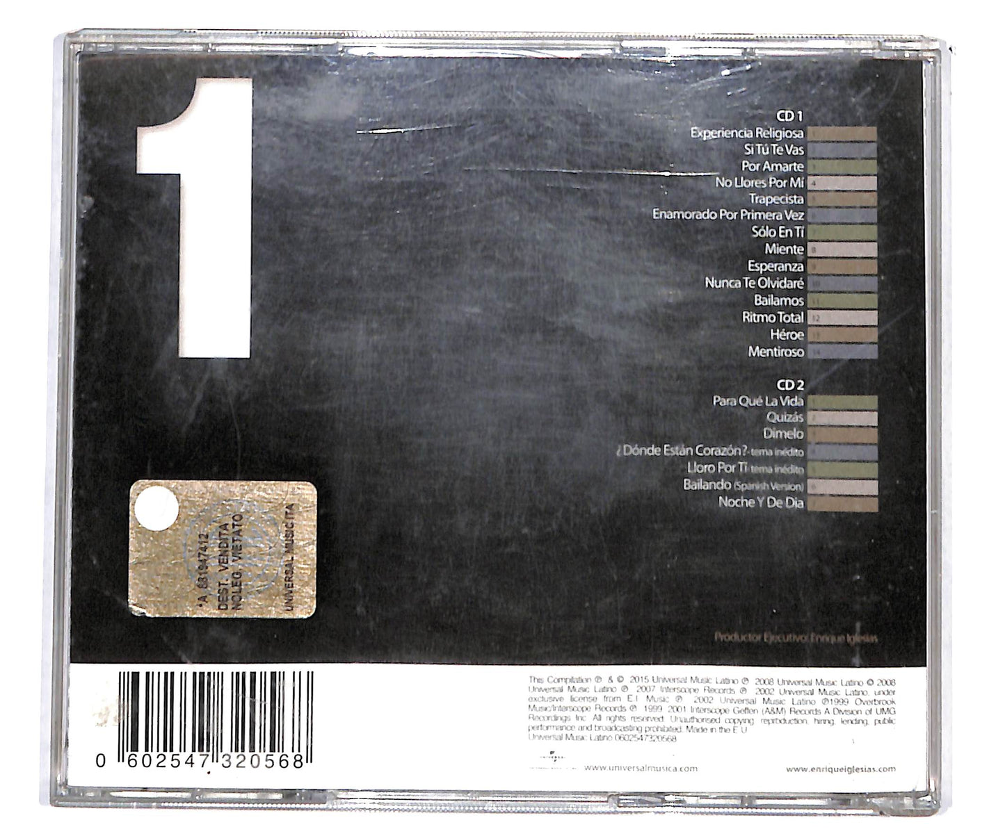 EBOND Enrique Iglesias - 1 CD CD135423