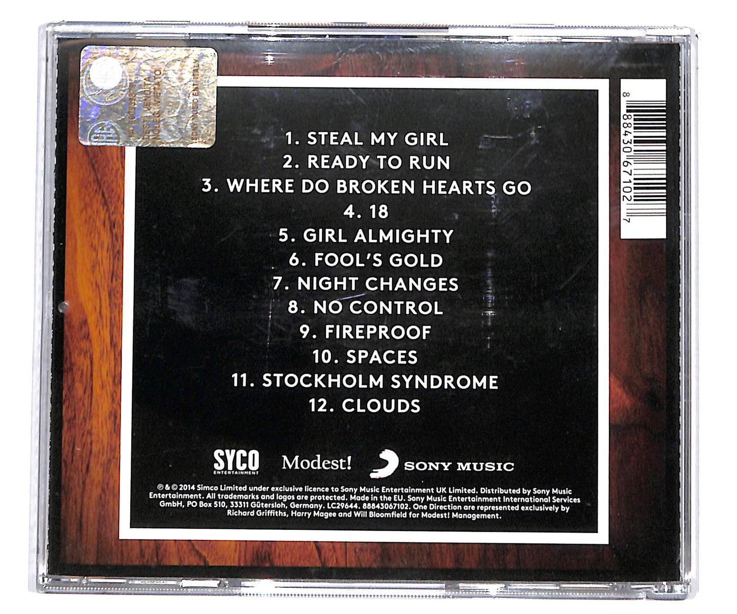 EBOND One Direction - FOUR CD CD135425