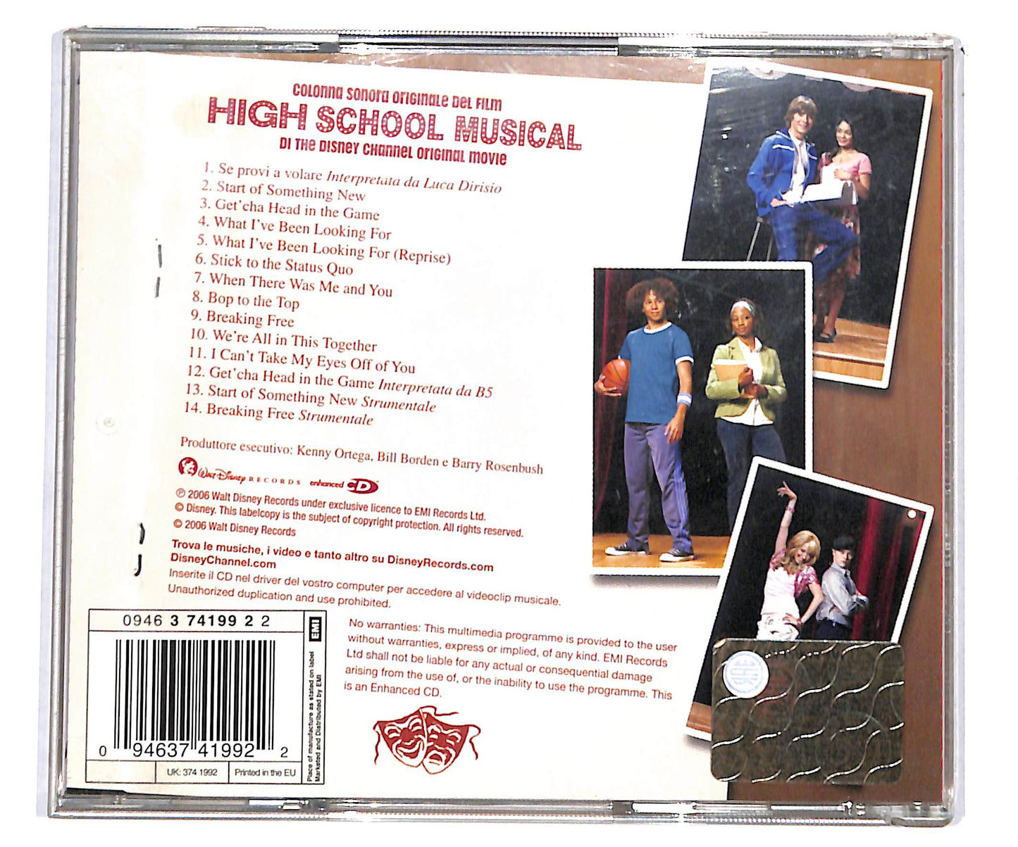 EBOND The High School Musical Cast - High School Musical CD CD135426