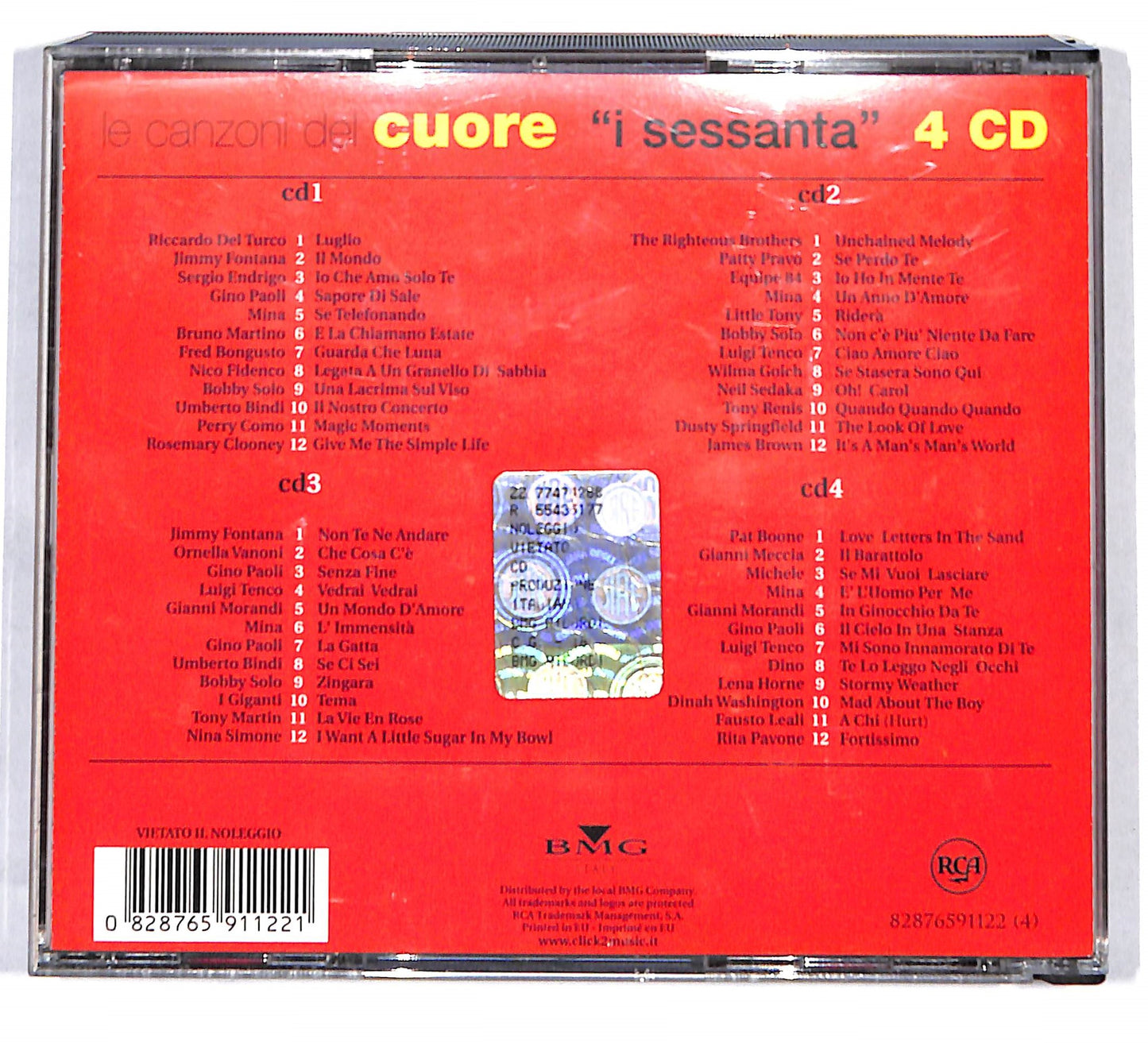 EBOND Various - Le Canzoni Del Cuore - I Sessanta CD CD135431