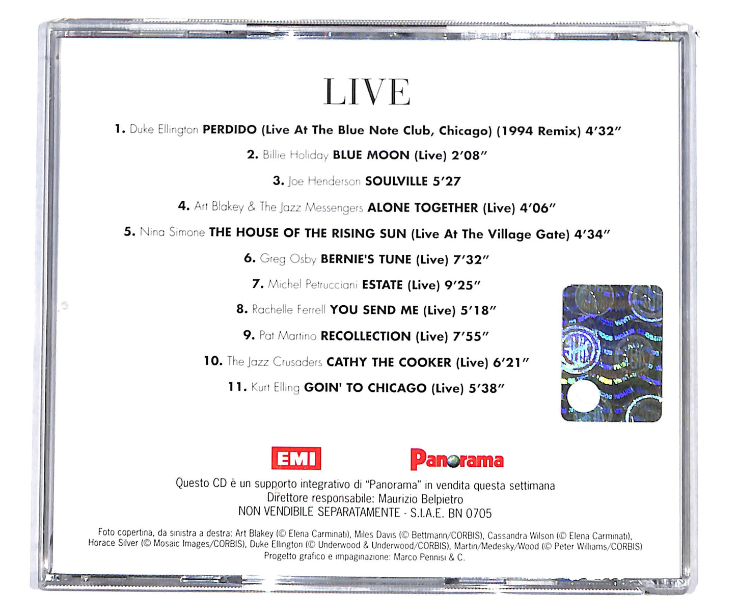 EBOND Various - Blue Note A Story Of Jazz - live CD CD135447