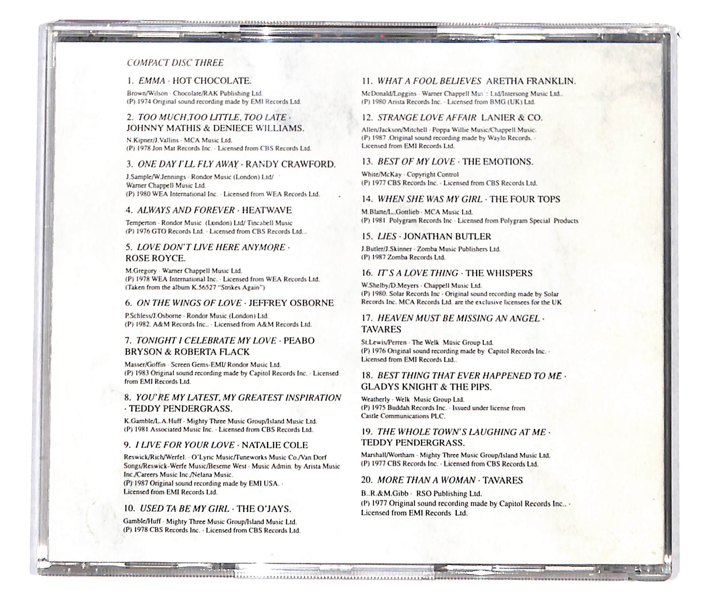 EBOND Various - Love On The Dance Floor vol.3 CD CD135457