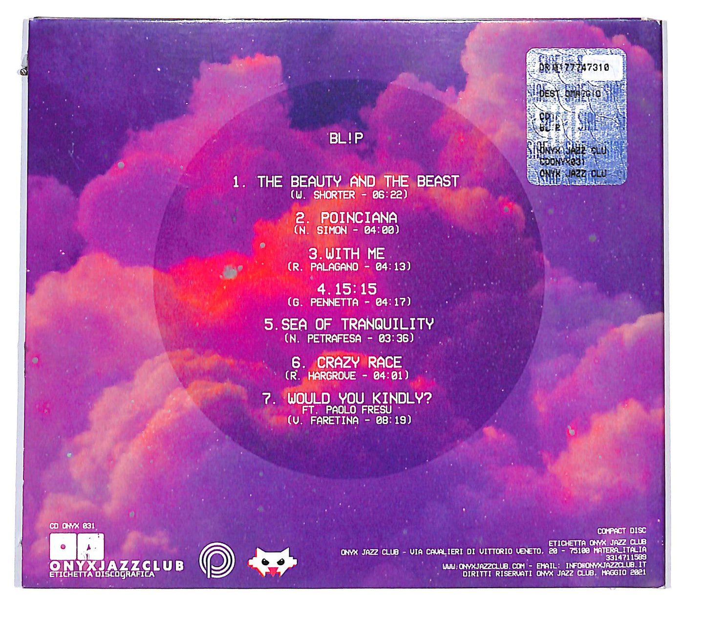 EBOND H-Owl Project - Blip CD CD135505