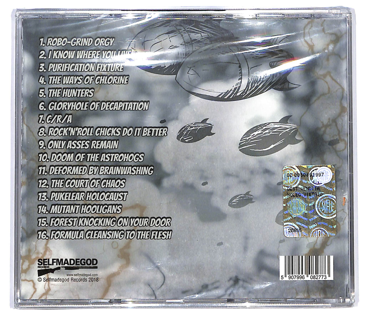 EBOND Nuclear Holocaust - Grinding Bombing Thrashing CD CD135506