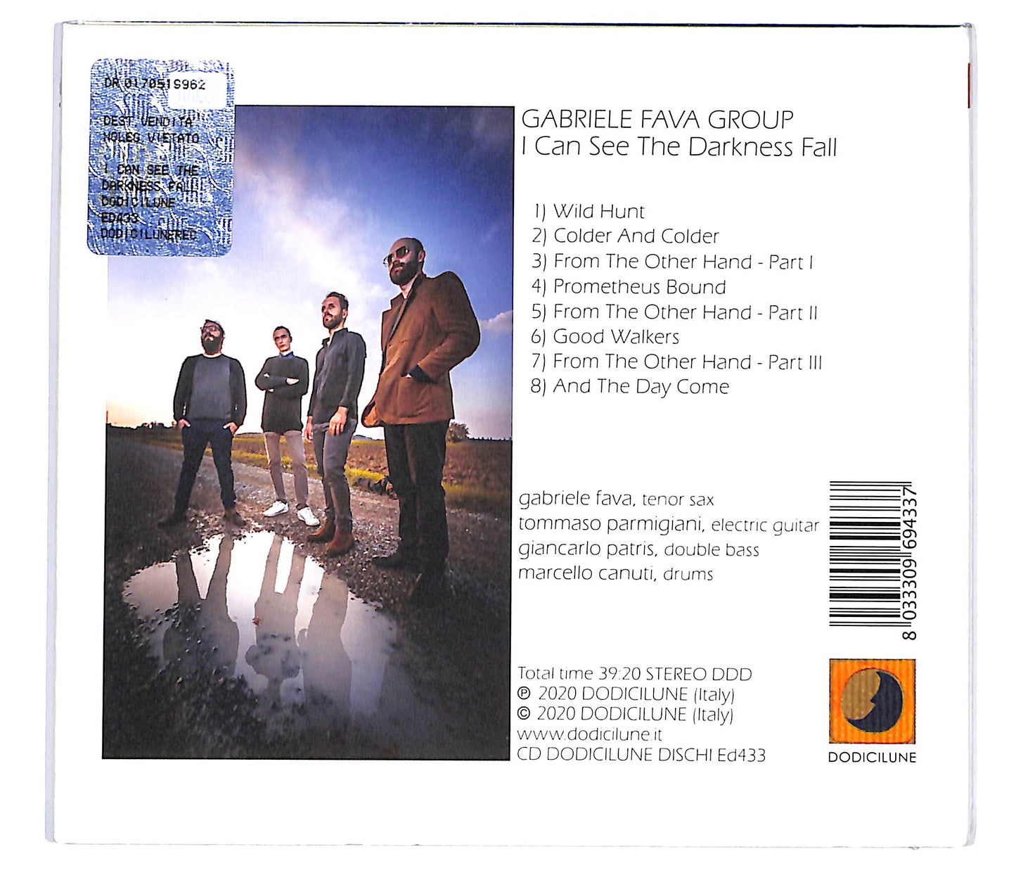 EBOND Gabriele Fava Group - I Can See The Darkness Fall CD CD135517