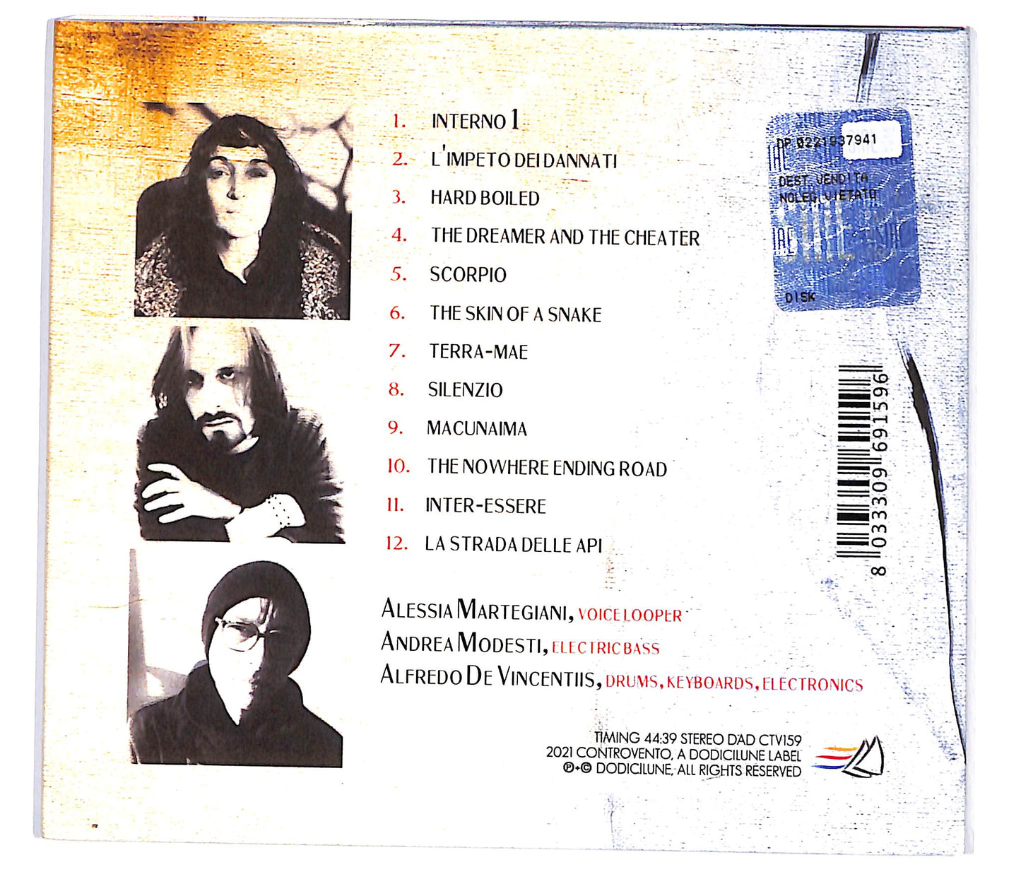 EBOND Alessia Martegiani - La Strada Delle Api CD CD135518