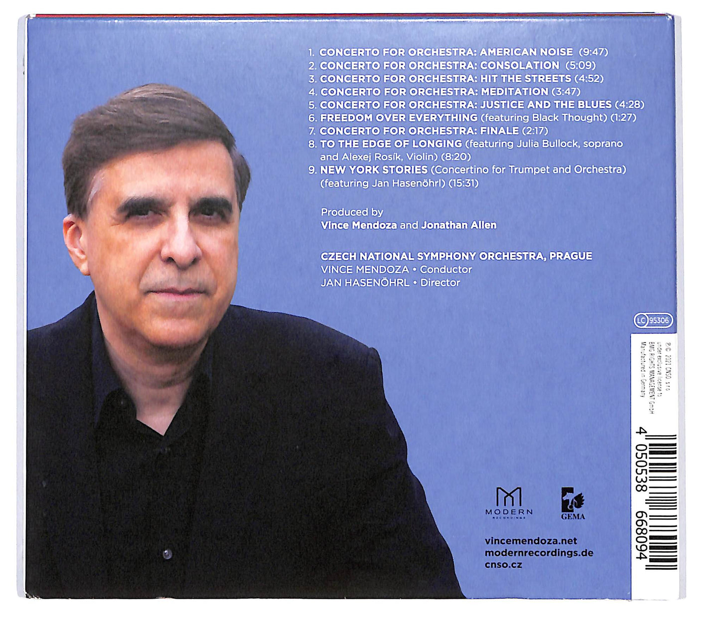 EBOND Vince Mendoza - Freedom Over Everything CD CD135519