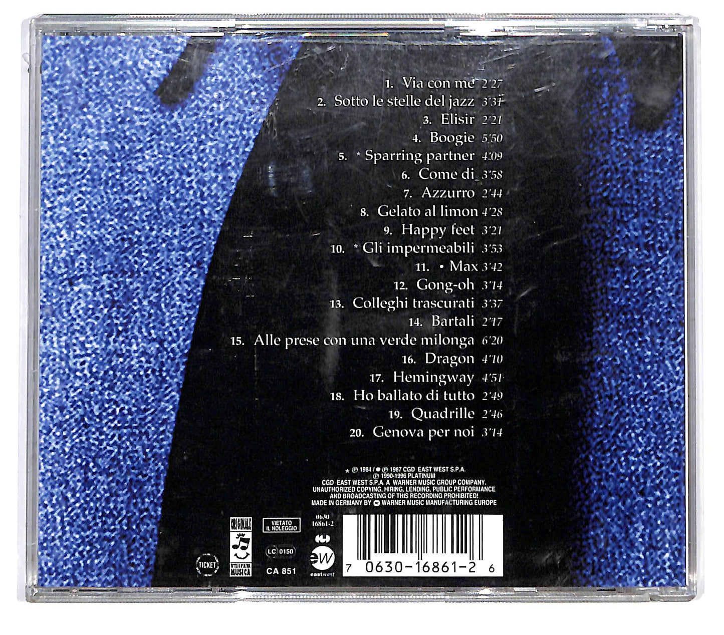 EBOND Paolo Conte - Paolo Conte - The Best Of CD CD135529