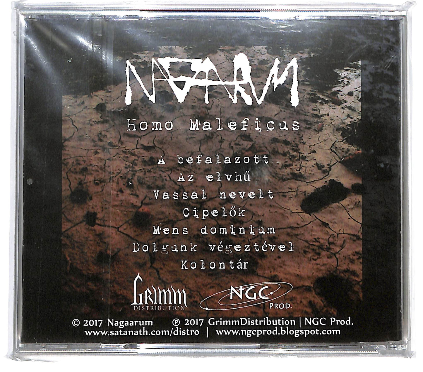 EBOND Nagaarum - Homo Maleficus CD CD135533