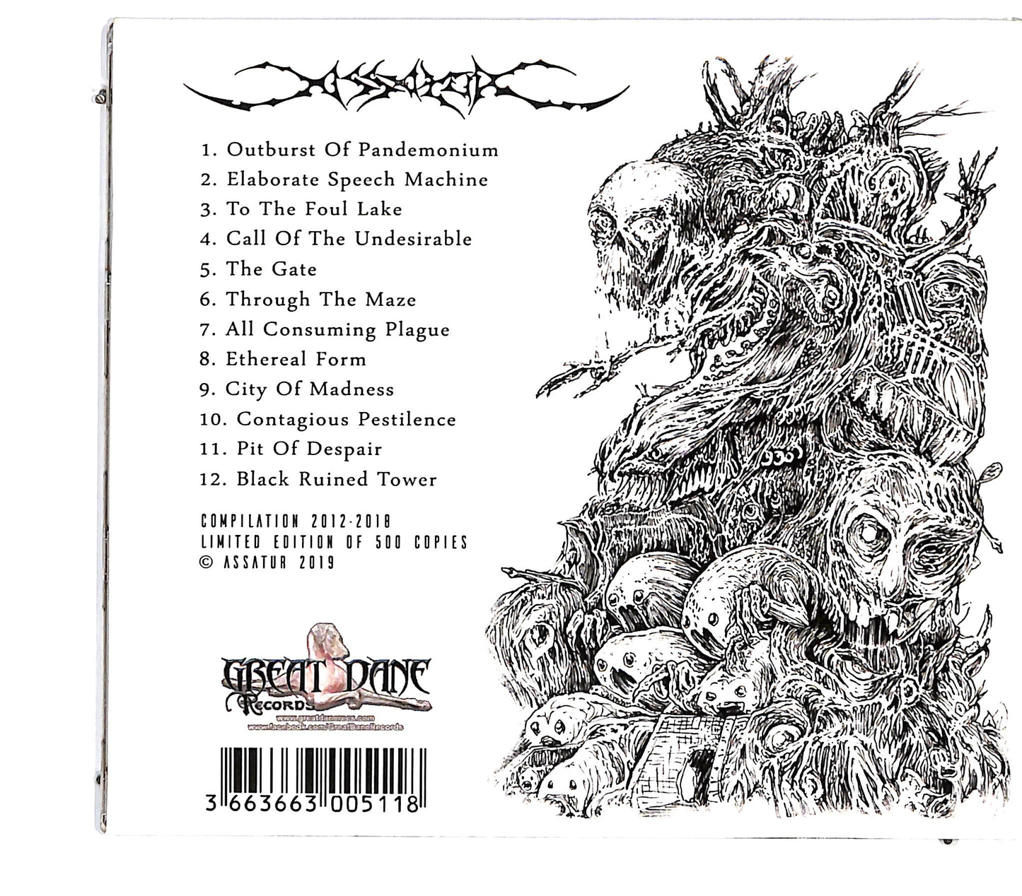 EBOND Assatur - Where Chaos Reigned DIGIPACK CD CD135536