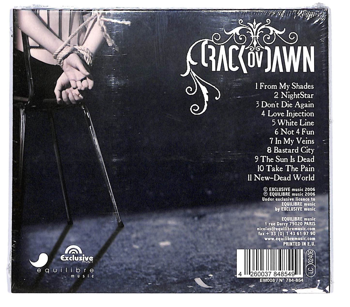 EBOND Crack Ov Dawn - White Line CD CD135541