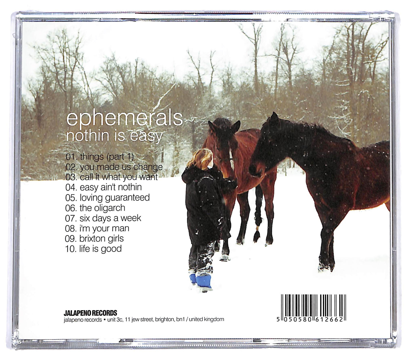EBOND Ephemerals - Nothin Is Easy CD CD135563