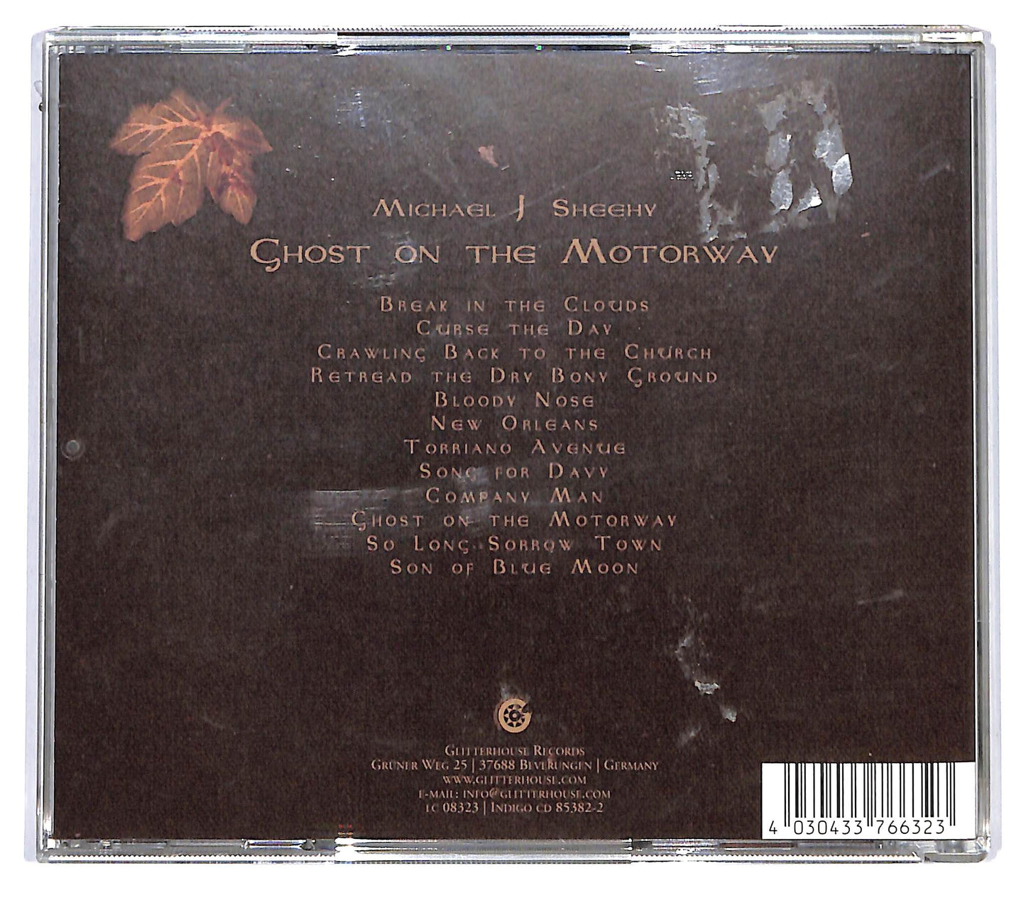 EBOND Michael J. Sheehy - Ghost On The Motorway CD CD135573