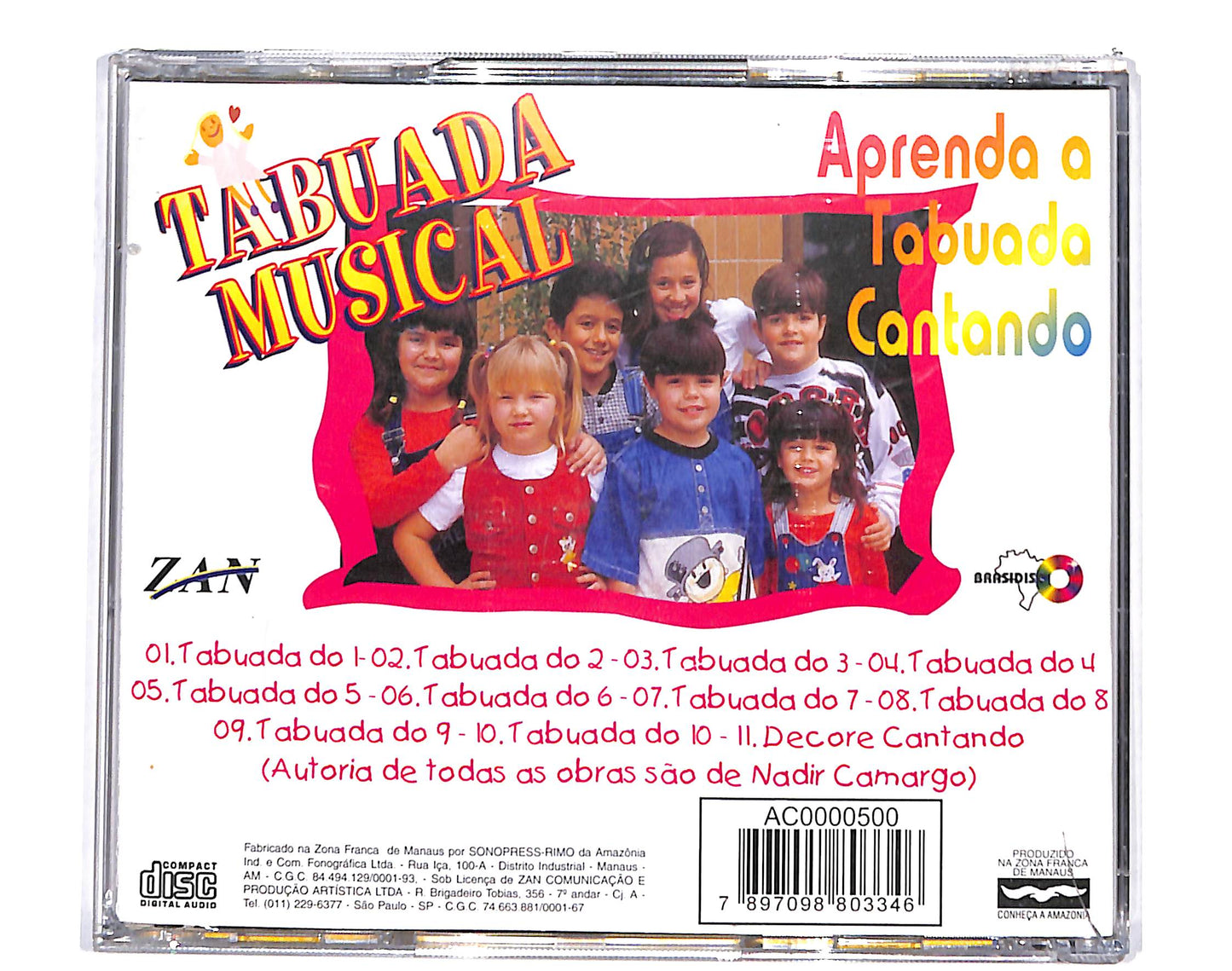EBOND Various - Tabuada Musical CD CD135610