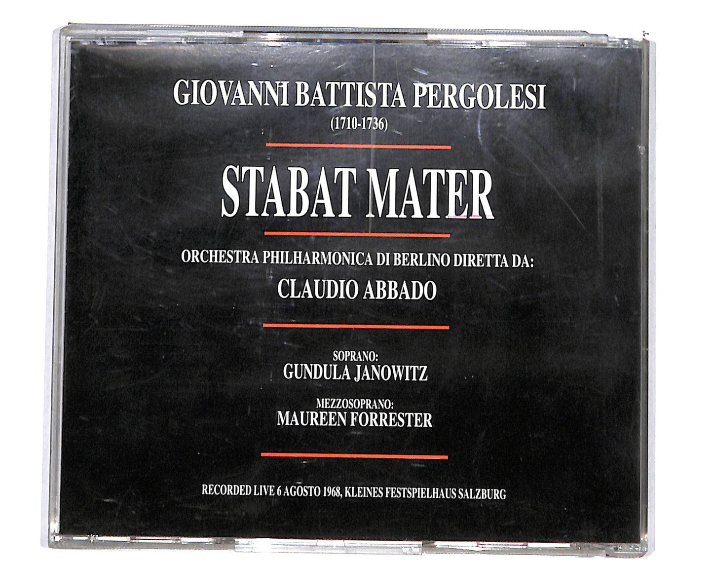 EBOND G.B. Pergolesi - Stabat Mater CD CD135614