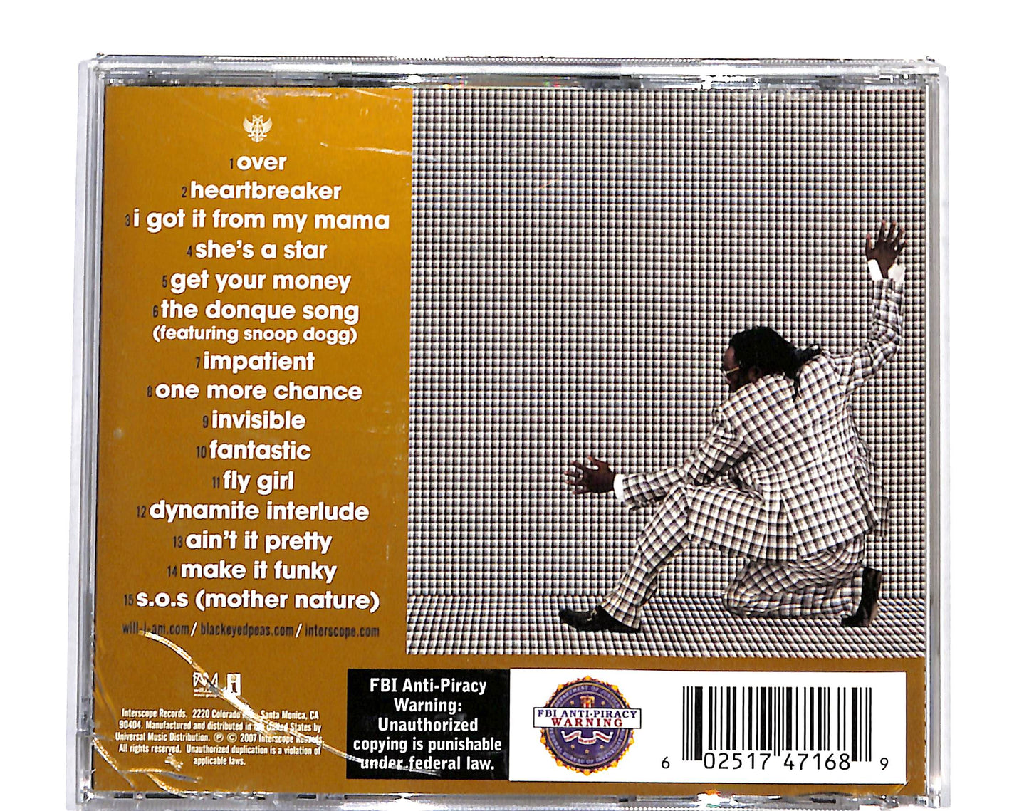 EBOND Will.I.Am - Songs About Girls CD CD135625