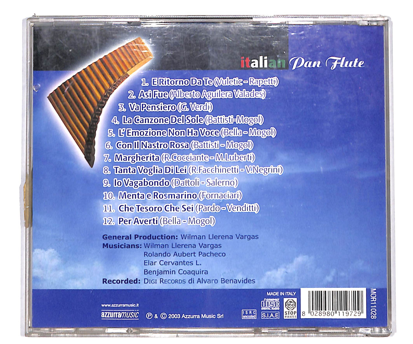 EBOND Various - Italian Pan Flute CD CD135641