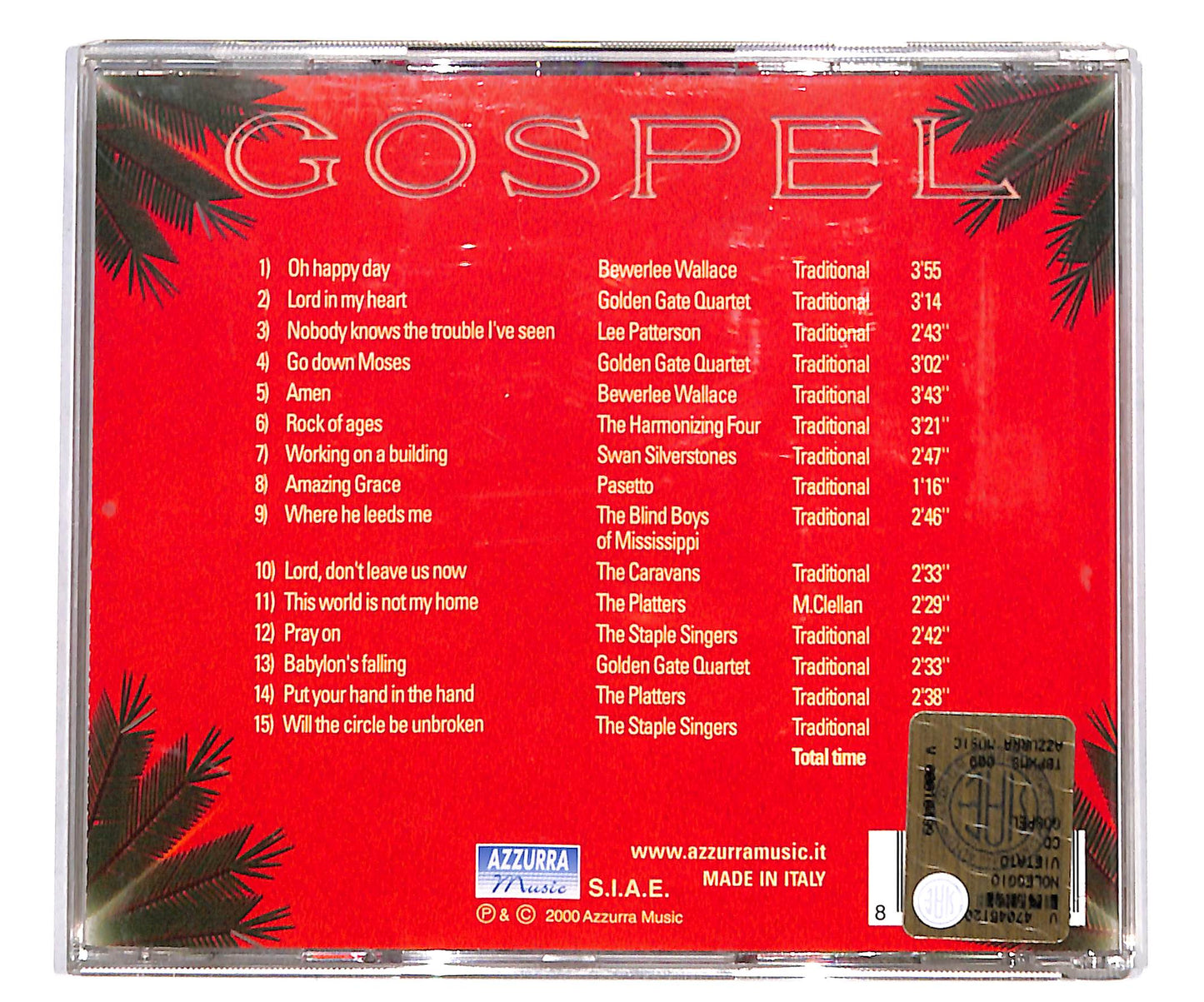 EBOND Various - Gospel CD CD135659