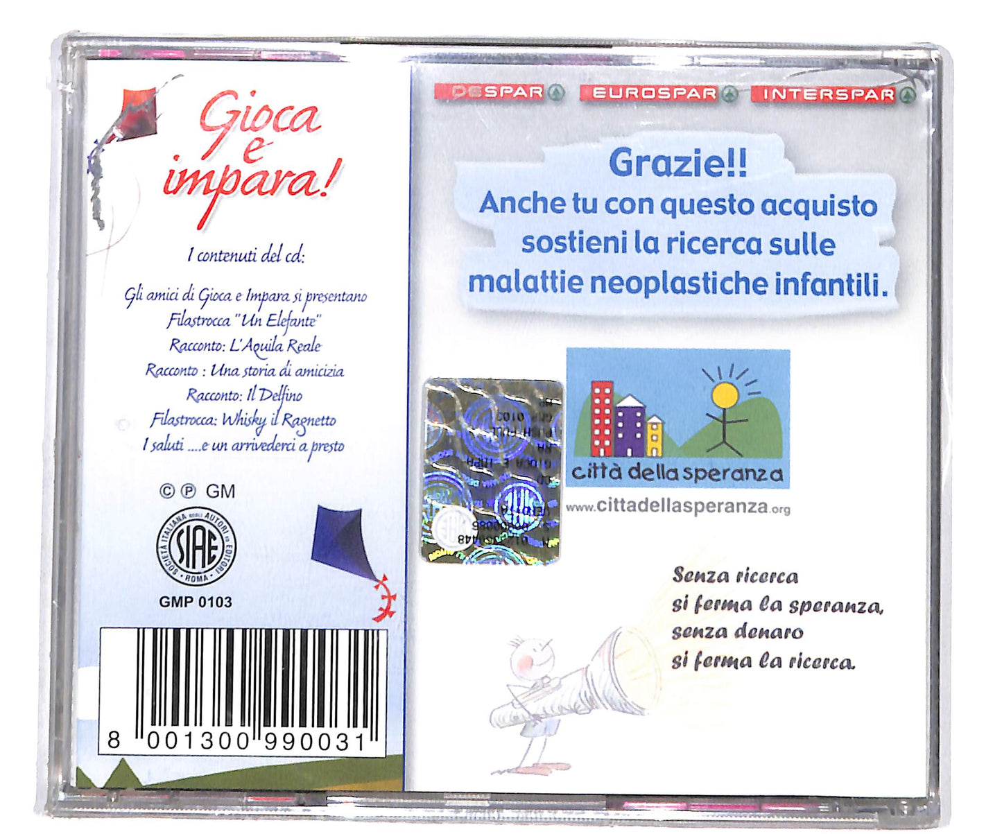 EBOND Various - gioca e impara vol.1 CD CD135715