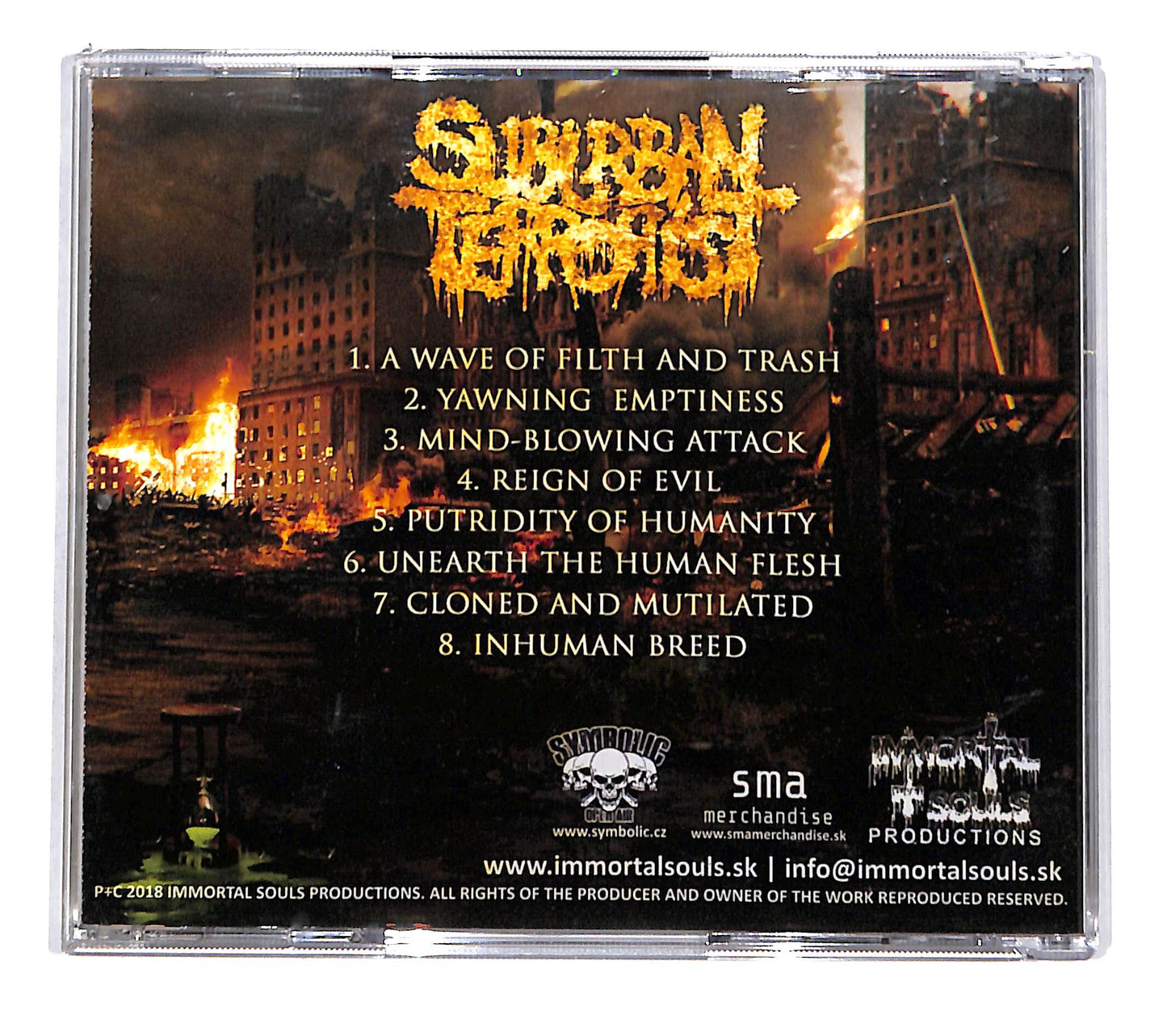EBOND Suburban Terrorist - Inhuman Breed CD CD135726