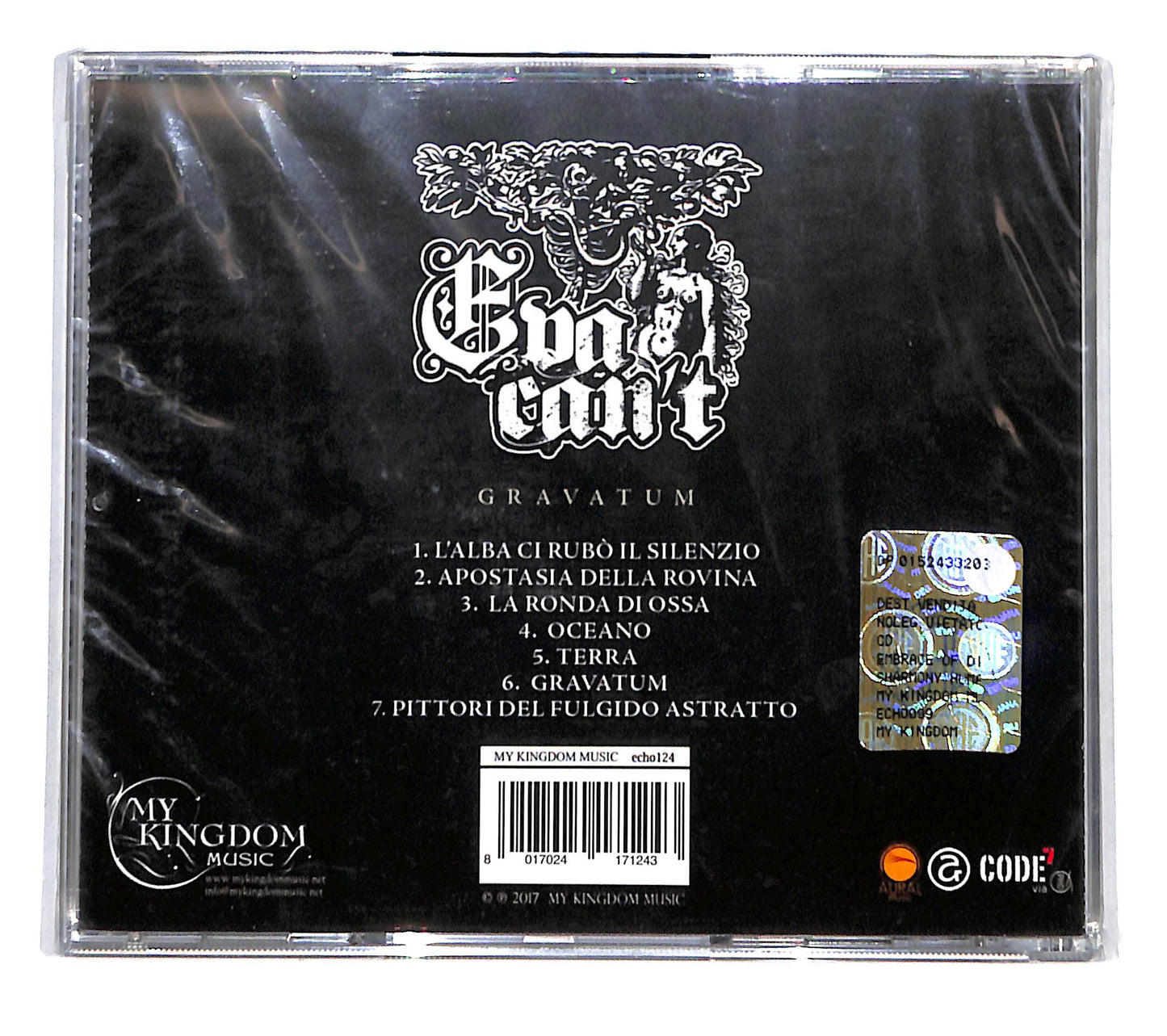 EBOND Eva Can't - Gravatum CD CD135804