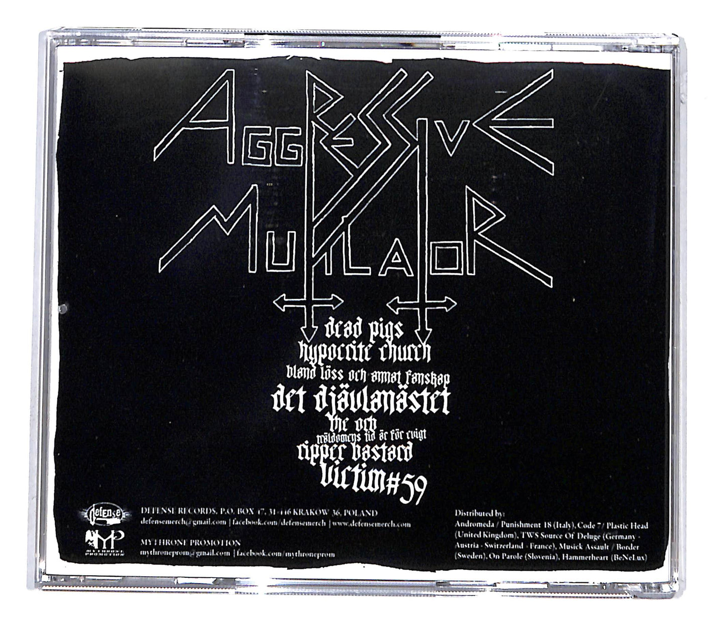 EBOND Aggressive Mutilator - Det Djavlanastet CD CD135813