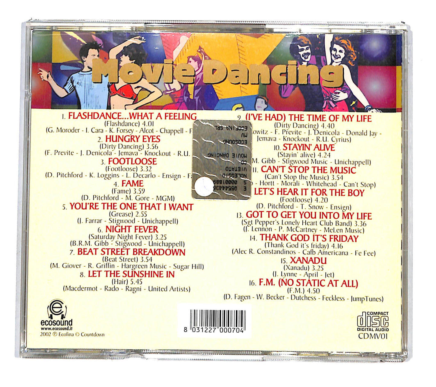 EBOND Various - movie dancing CD CD135823