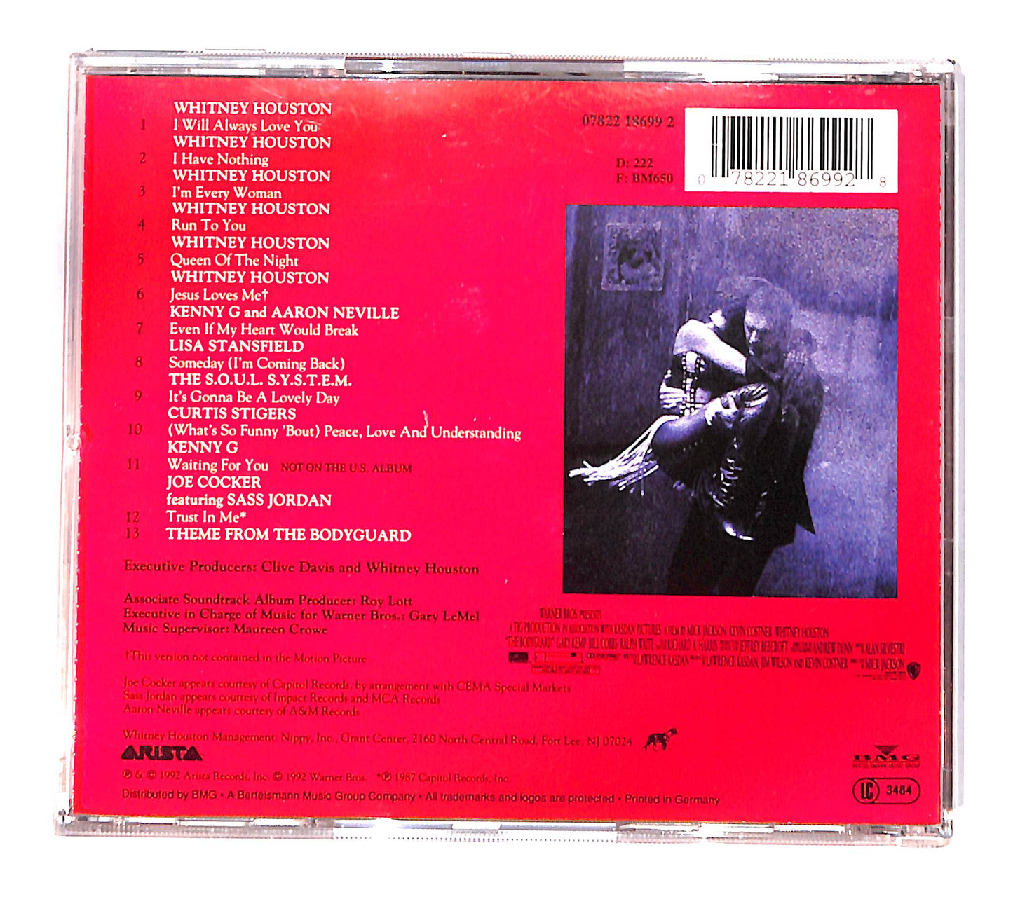 EBOND Various - The Bodyguard (Original Soundtrack Album) CD CD135836