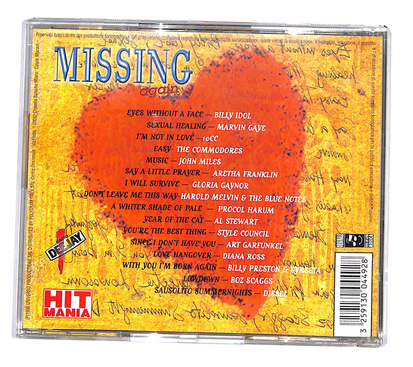 EBOND Various - Missing Again Compilation CD CD135853