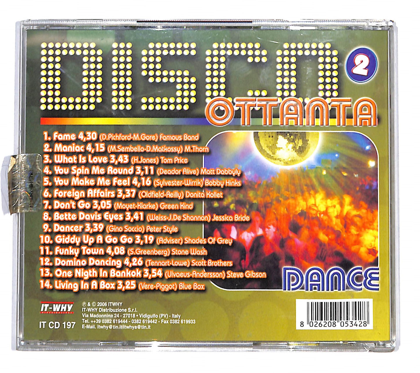 EBOND Various - Disco Dance Ottanta 2 CD CD135860