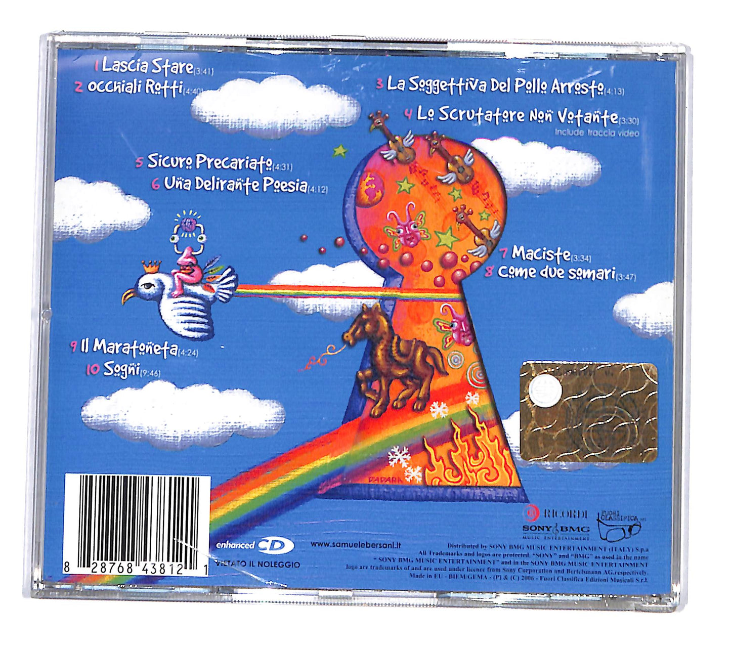 EBOND Samuele Bersani - L'Aldiqua ALBUM JEWEL CASE CD CD135904