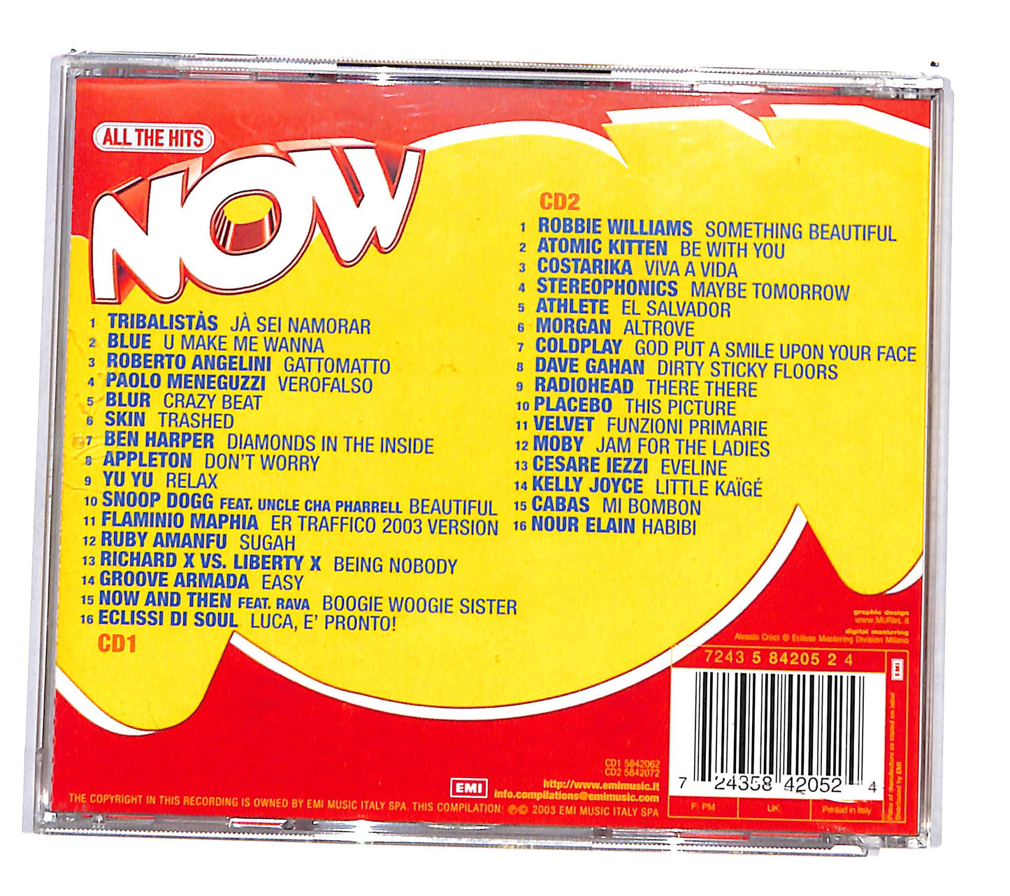 EBOND Various - All The Hits Now Estate 2003 CD CD135915